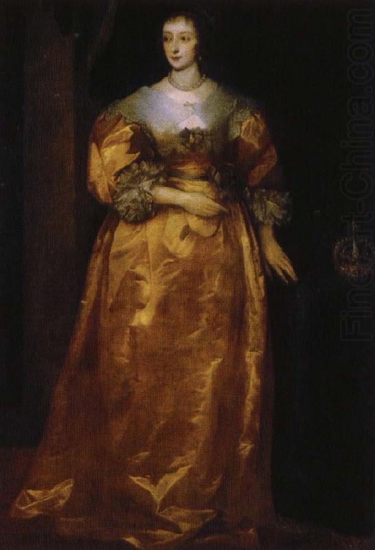 henrietta av frankrike, englands drottning, anthonis van dyck